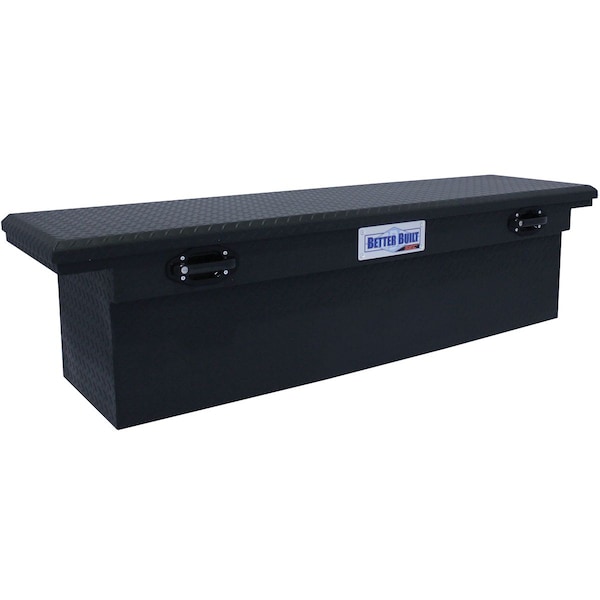 72IN SINGLE LID, LOW PROFILE, DEEP MATTE BLACK SEC